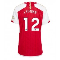 Arsenal Jurrien Timber #12 Heimtrikot Frauen 2023-24 Kurzarm